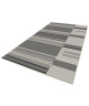 CARLTON Tapis relax 160x230cm Laine & Noir