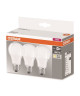 OSRAM Lot de 3 Ampoules LED E27 standard dépolie 9,5W équivalent a 60W blanc chaud