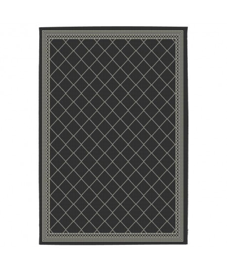 CARLTON Tapis de salon Relax 160X230 cm  Noir