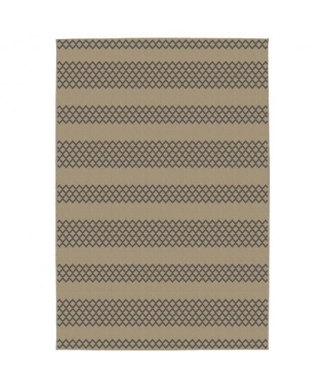 CARLTON Tapis relax 160x230cm Sable