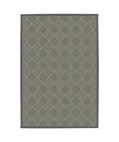 CARLTON Tapis de salon Relax 160X230cm Gris et sable