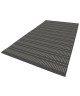 CARLTON Tapis relax 160x230cm Anthracite & Sable