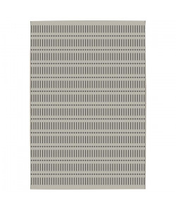 CARLTON Tapis relax 160x230cm Laine & Noir