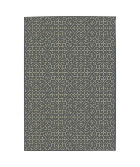 CARLTON Tapis de salon Relax 160X230 cm  Gris