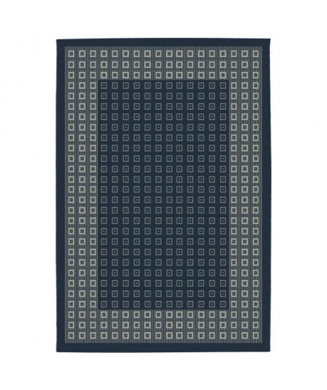 CARLTON Tapis de salon Relax 160X230 cm  Bleu nuit