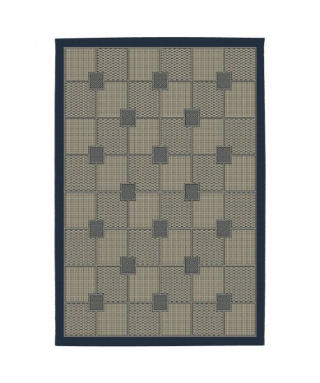 CARLTON Tapis de salon Relax 160 X 230cm  Bleu nuit