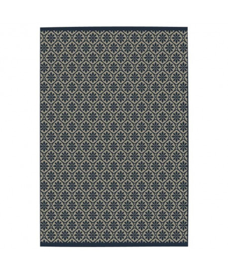 CARLTON Tapis de salon Relax 120X170 cm  Bleu nuit