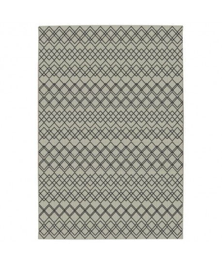 CARLTON Tapis de salon Relax 160X230cm  Laine/Noir