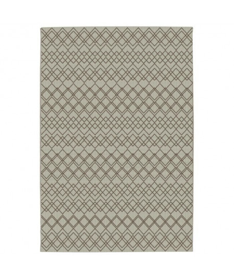 CARLTON Tapis de salon Relax 160X230cm Marron/Laine