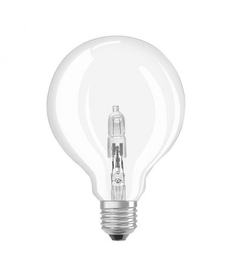 OSRAM Ampoule EcoHalogene E27 57 W équivalent a 75 W forme globe