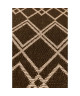 CARLTON Tapis de salon Relax 160X230cm Marron