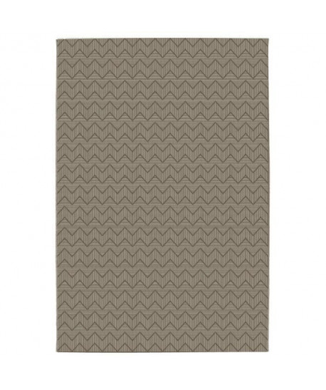 CARLTON Tapis de salon Relax 160X230 cm  Marron