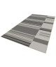 CARLTON Tapis relax 120x170cm Laine & Noir