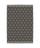 CARLTON Tapis relax 120x170cm Anthracite Croisé