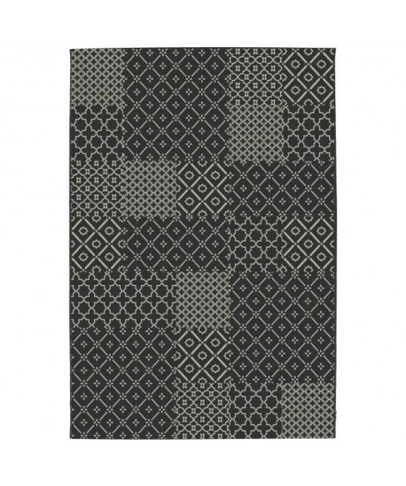 CARLTON Tapis de salon Relax 120 X 170 cm  Noir