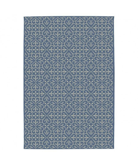 CARLTON Tapis de salon Relax 120X170cm  Bleu