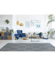 CARLTON Tapis de salon Relax 120X170cm Bleu