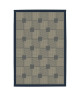 CARLTON Tapis de salon Relax 120X170cm Bleu nuit et laine