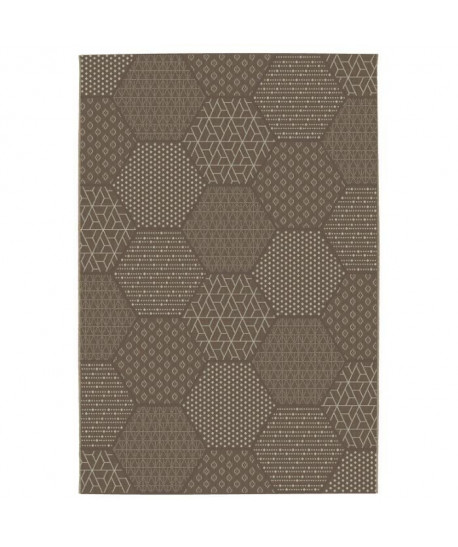 CARLTON Tapis de salon Relax 120X170cmMarron