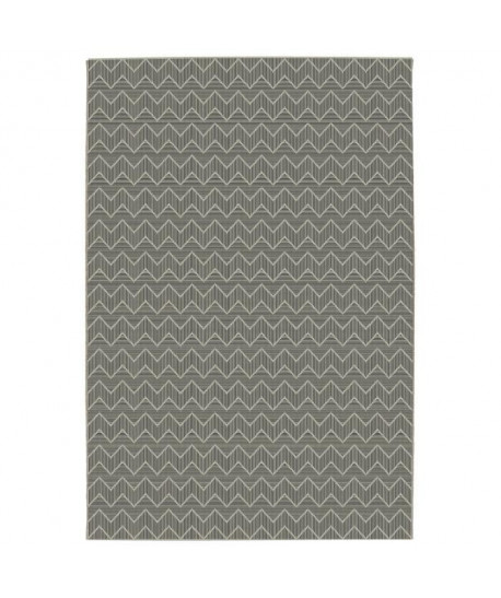 CARLTON Tapis de salon Relax 120X 170 cm Noir