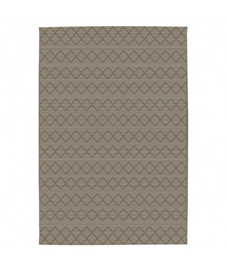 CARLTON Tapis de salon Relax 120X170cm Laine/Marron