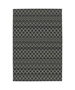 CARLTON Tapis de salon Relax 120X170cm Noir