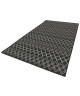 CARLTON Tapis de salon Relax 120X170cm Noir