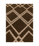 CARLTON Tapis de salon Relax 120X170cm Marron