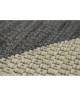 CARLTON Tapis relax 120x170cm Anthracite & Sable