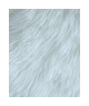 Tapis imitation peau de bete Cocooning 55x80 cm blanc