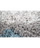 CONTINENTAL Tapis de salon laineux 160X230 cm Gris clair/Bleu