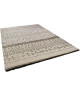 ASMA Tapis de salon style Berbere en polypropylene laineux  160x230 cm  Beige et Chocolat