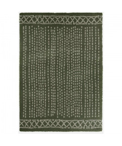 CONTINENTAL Tapis de salon laineux 160X230 cm Vert/Beige