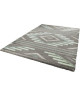 CONTINENTAL Tapis de salon laineux 120X170 cm Gris foncé