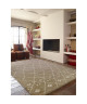 CONTINENTAL Tapis de salon laineux 120X170 cm greige/Beige