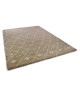 CONTINENTAL Tapis de salon laineux 120X170 cm greige/Beige