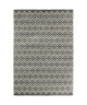 CONTINENTAL Tapis de salon laineux 120X170cm Gris foncé/Gris clair