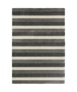 CONTINENTAL Tapis de salon laineux 120X170 cm Gris/Creme