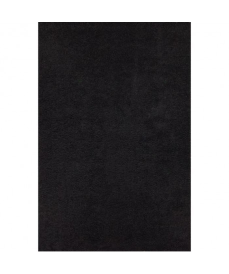 RELAX Tapis de salon Shaggy noir 120x160 cm