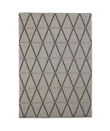 COUNTRY Tapis intérieur 160x230 cm Gris clair