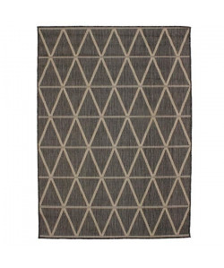 COUNTRY Tapis intérieur 160x230 cm Gris foncé