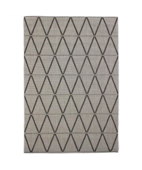 COUNTRY Tapis intérieur 120x170 cm Gris clair