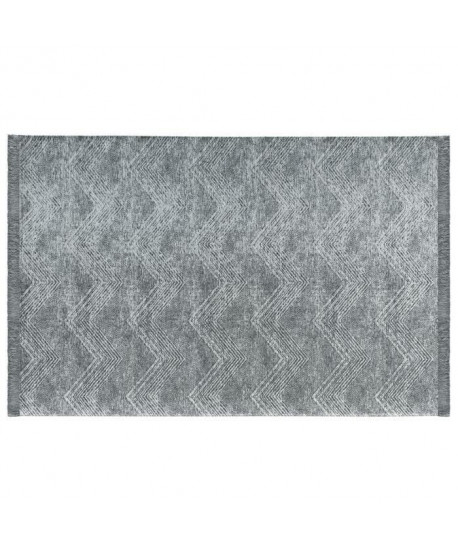 DESERT Frangé Tapis TP 11 intérieur 155x230cm Gris