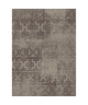 COSI Tapis de salon 120x170 cm style vintage marron