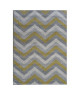 COSI Tapis de salon 120x160 cm style scandinave Gold