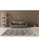 COSI Tapis de salon 120x160 cm style scandinave Gold