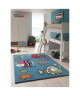 FISH Tapis pour enfant  120x170 cm turquoise, vert et orange