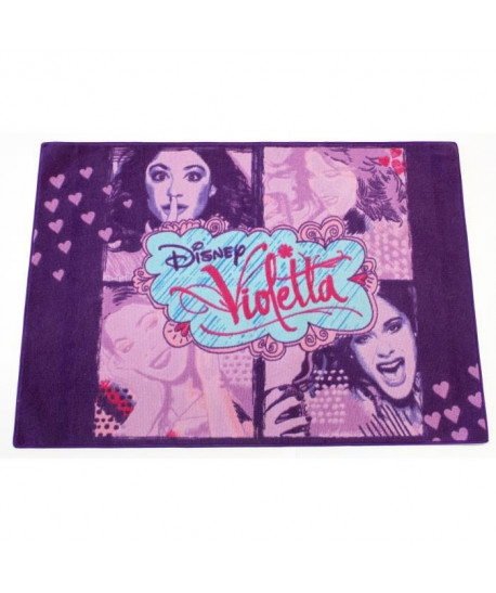 VIOLETTA Tapis Enfant 4 Portraits 95x133cm