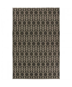 ESTEPONA Tapis intérieur/extérieur 160X230cm Noir/Laine