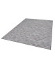 FLORENCE Tapis de salon 120 X 170 cm Charbon gris